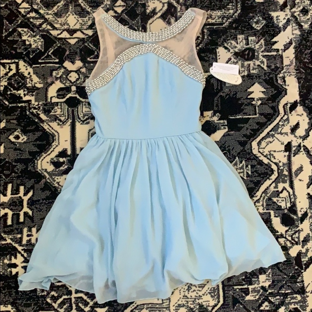Crystal embellished dress